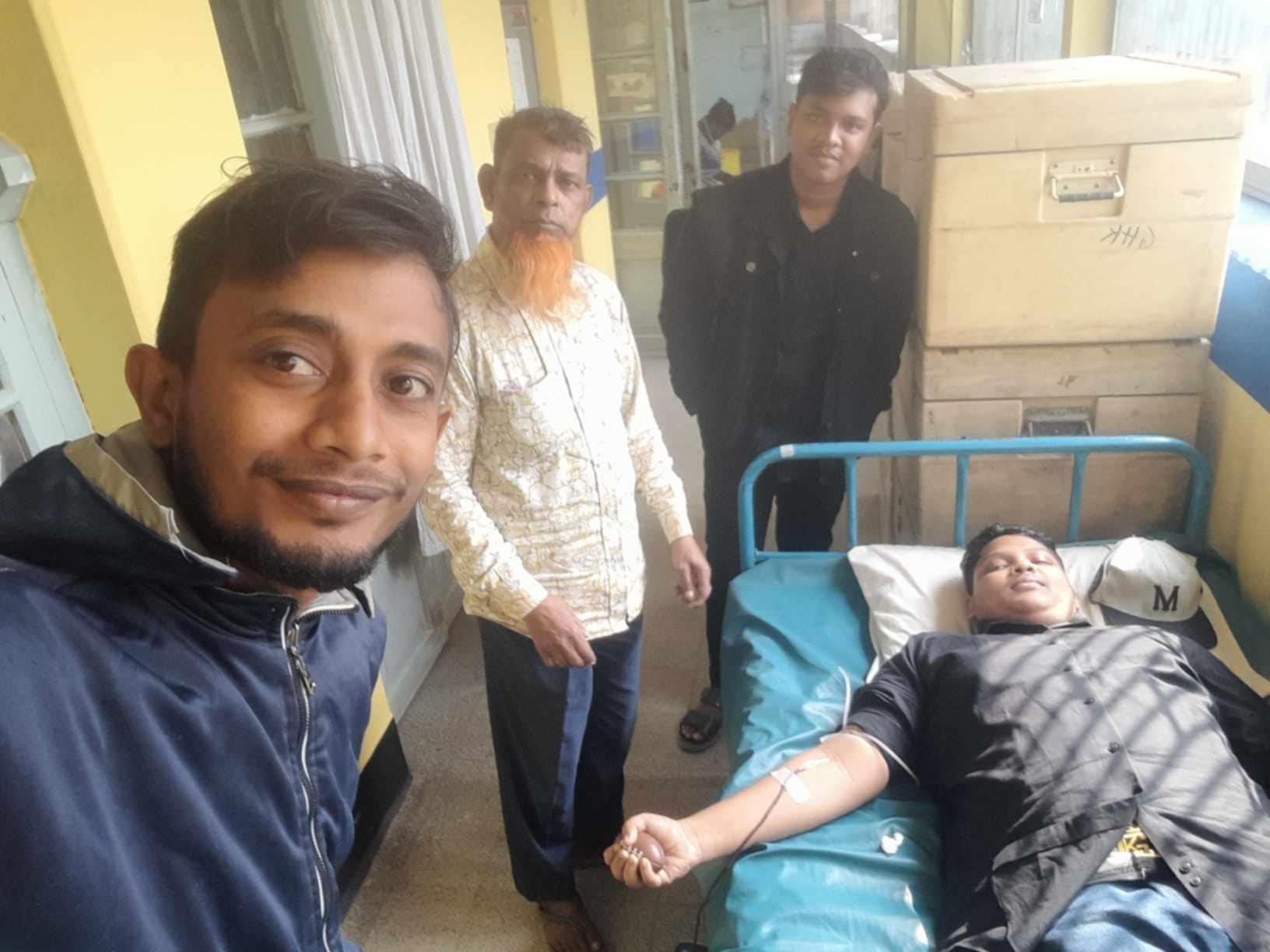 Blood Donate by Munim Khan